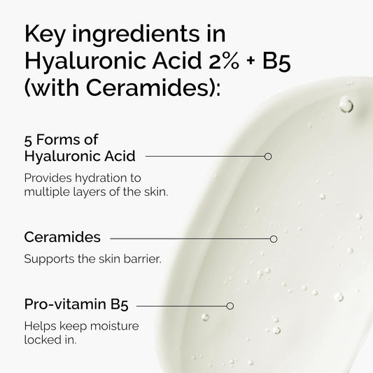 The Ordinary Hyaluronic Acid Serum 2% + B5 30Ml