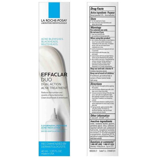 La Roche Posay Effaclar Duo Dual Action Treatment 40ml